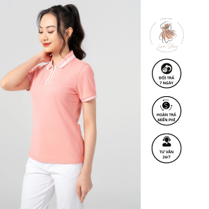 áo polo màu hồng 