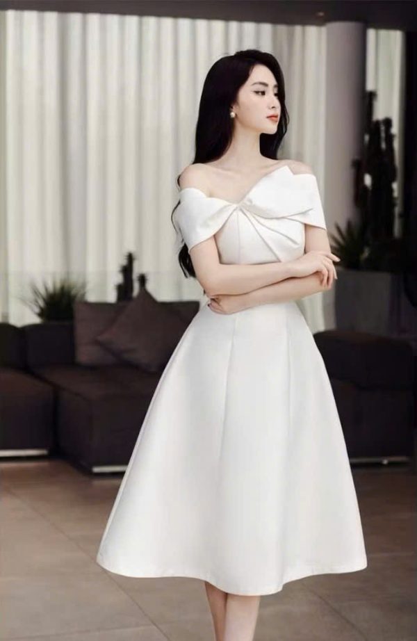 Váy đi tiệc trễ vai - Hình ảnh 3