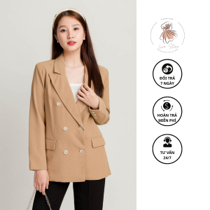 Áo khoác vest/blazer nữ oversize